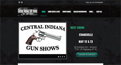 Desktop Screenshot of centralindianagunshows.com